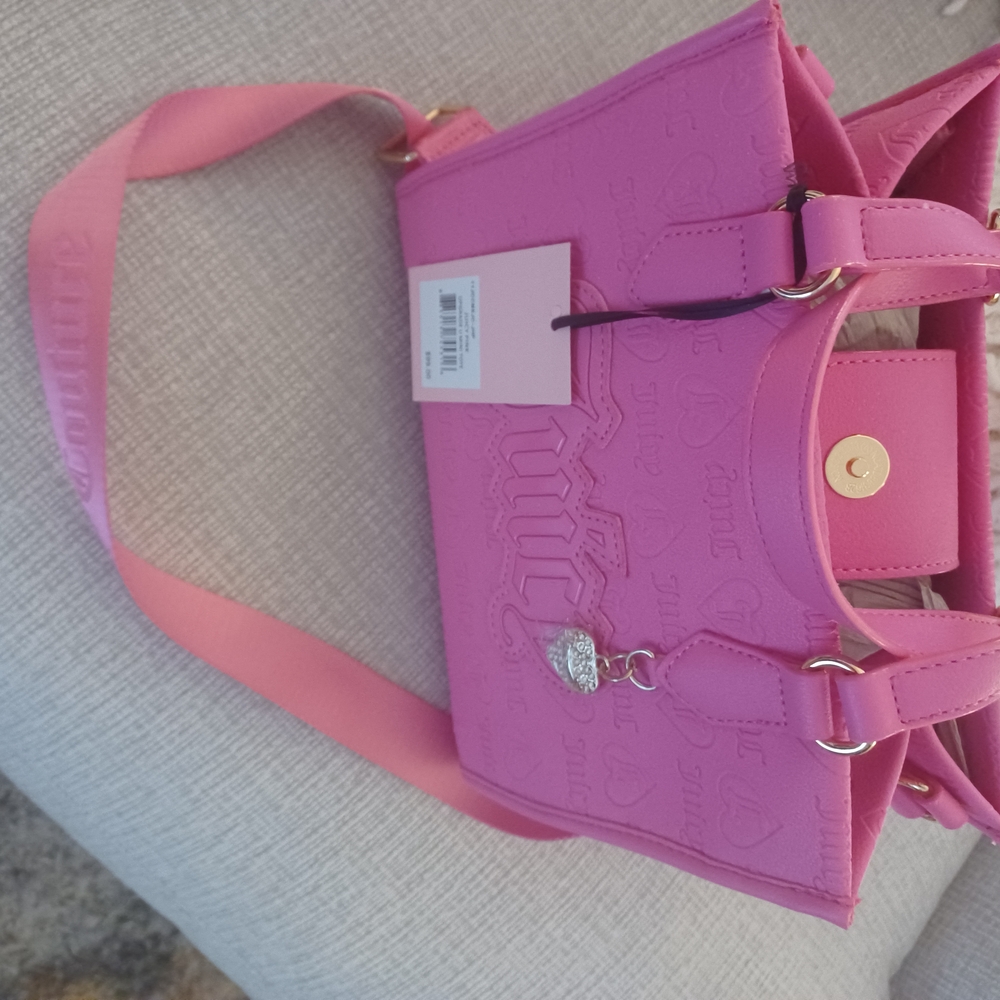 Juicy Couture Vibrant Pink Shoulder Bag
